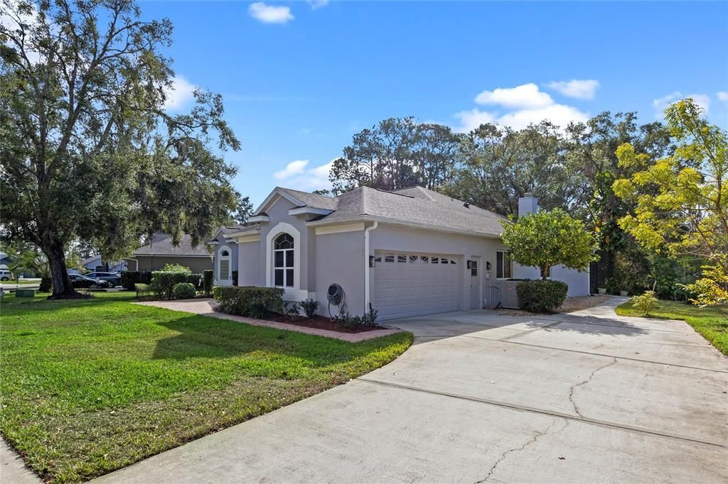 Oversized Driveway