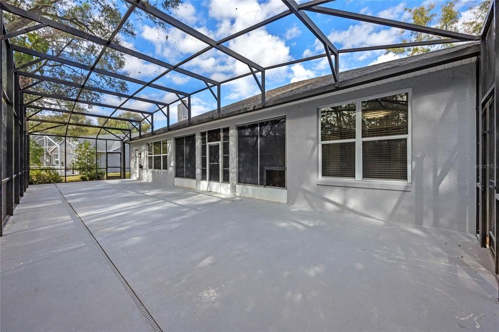 Screened Patio into Florida Room