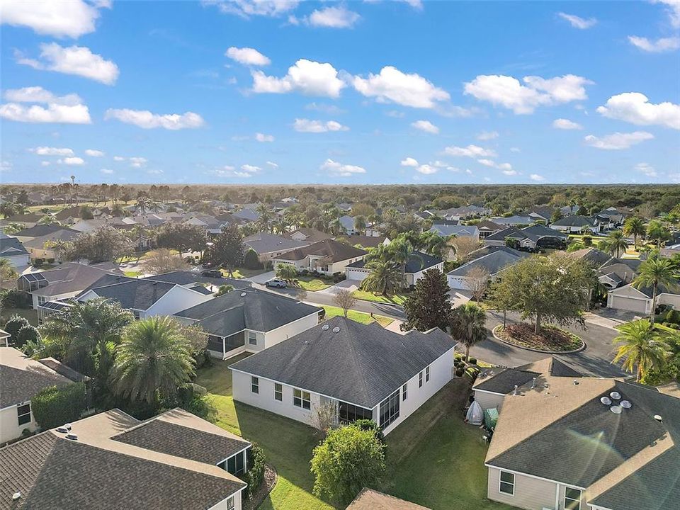 Overview of the Back of the Property