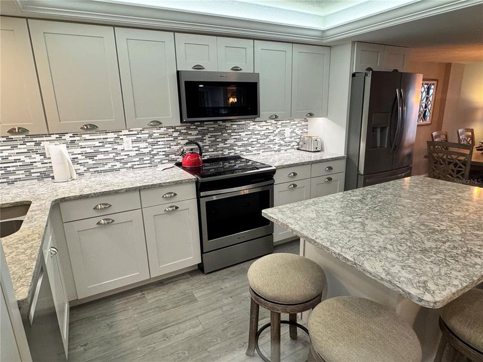 Custom Designer Kitchen with large island