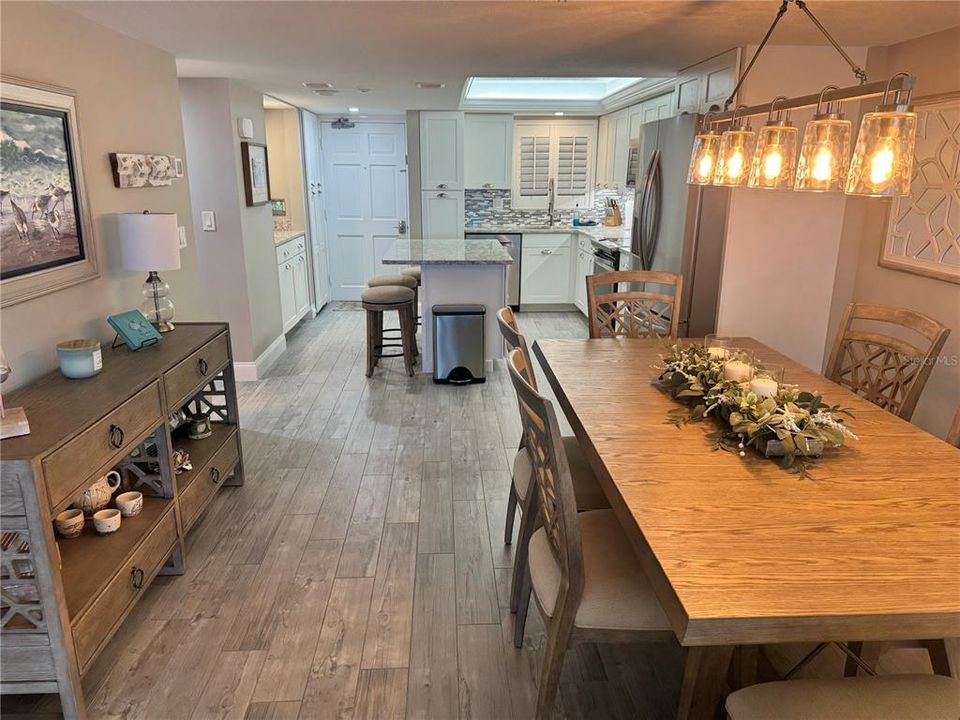 Dining Area and Kitchen