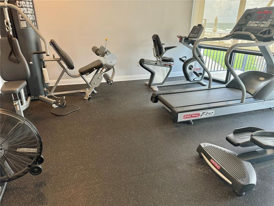 Exercise Room with TV