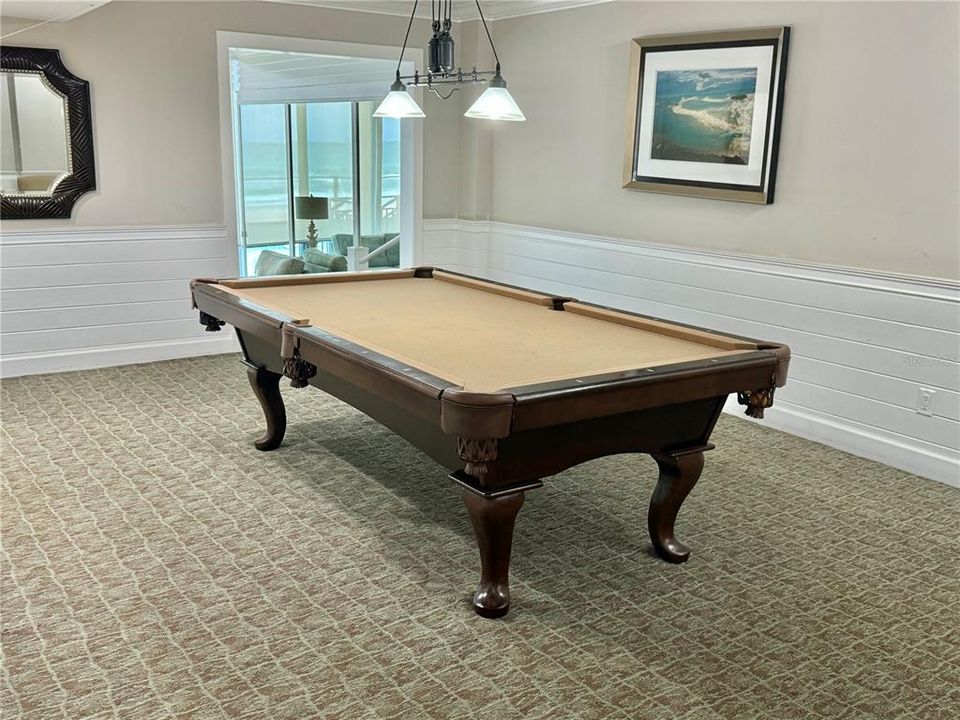 Billiard Room with TV