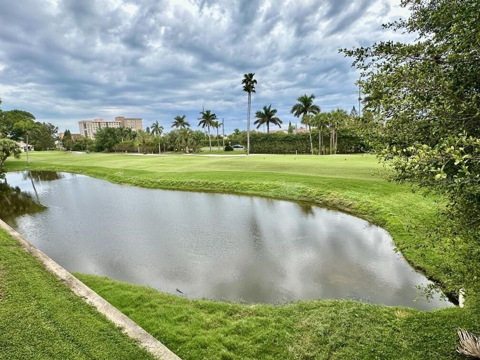 Golf Course views from the Guest Bedroom