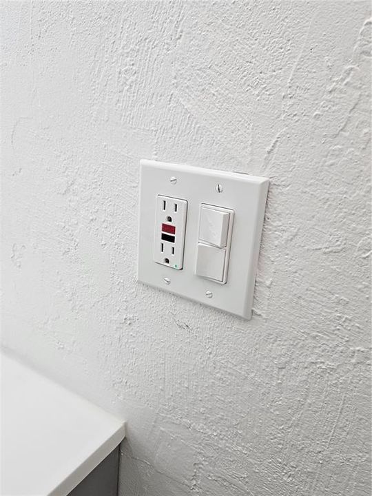 New Switches and Power Outlets