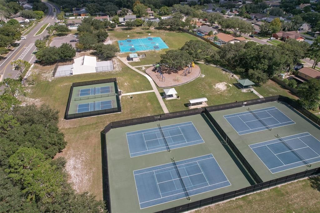 Bloomingdale Park with Tennis and Pickleball Courts