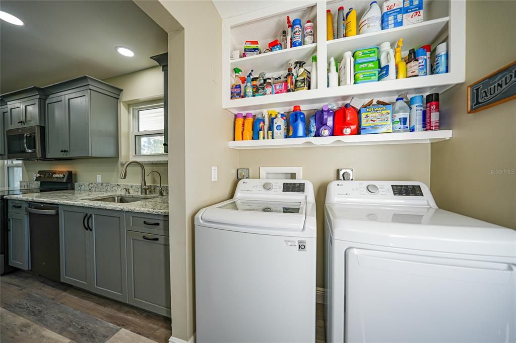 Inside Laundry Room