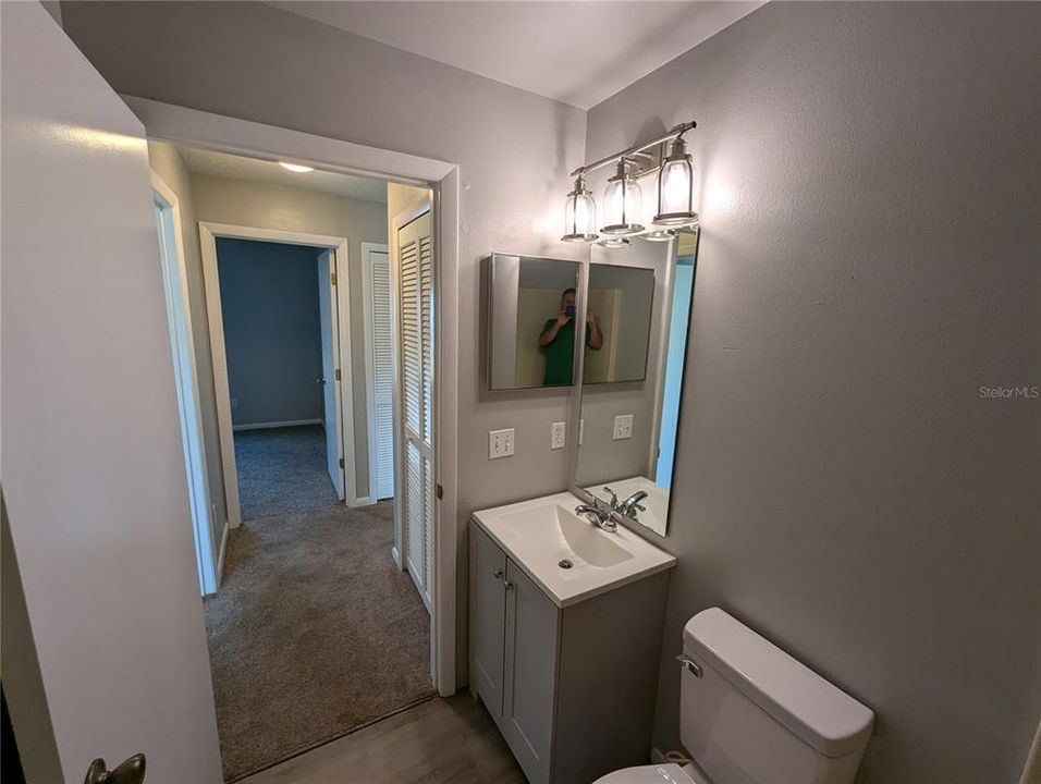 Guest bathroom from inside