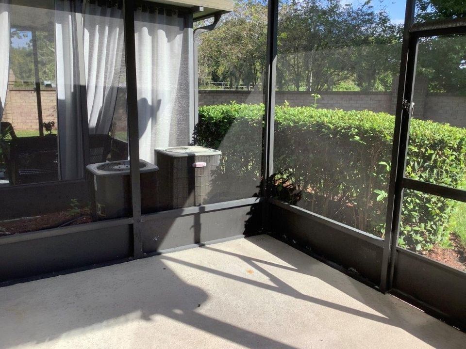 Covered and Screened Patio Lanai