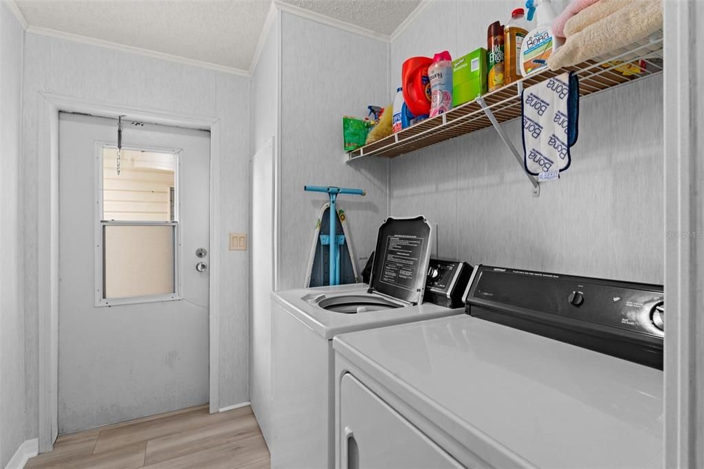 Indoor Laundry Room