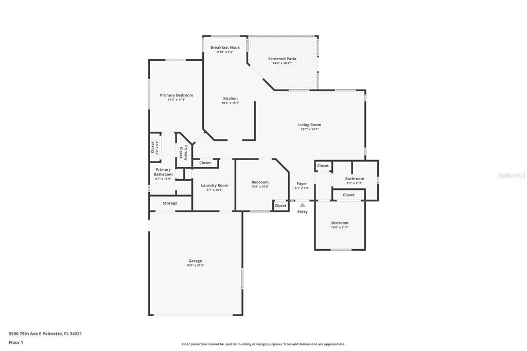 For Sale: $385,000 (3 beds, 2 baths, 1406 Square Feet)