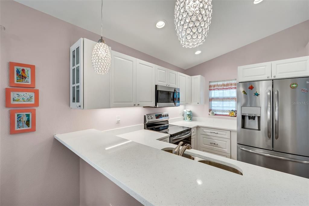 Breakfast bar in Kitchen