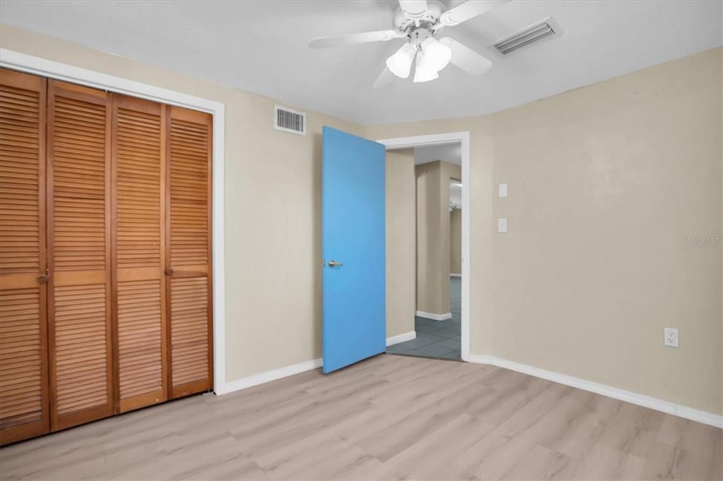 bedroom 1 w/new flooring