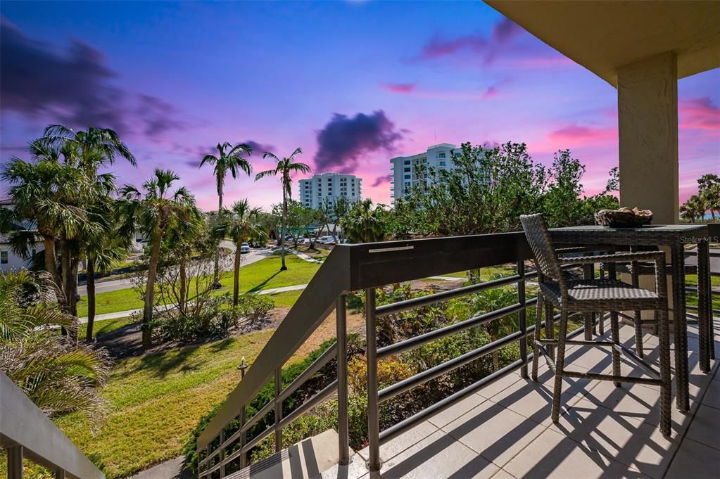 Easy access from your unit's balcony to the beach!