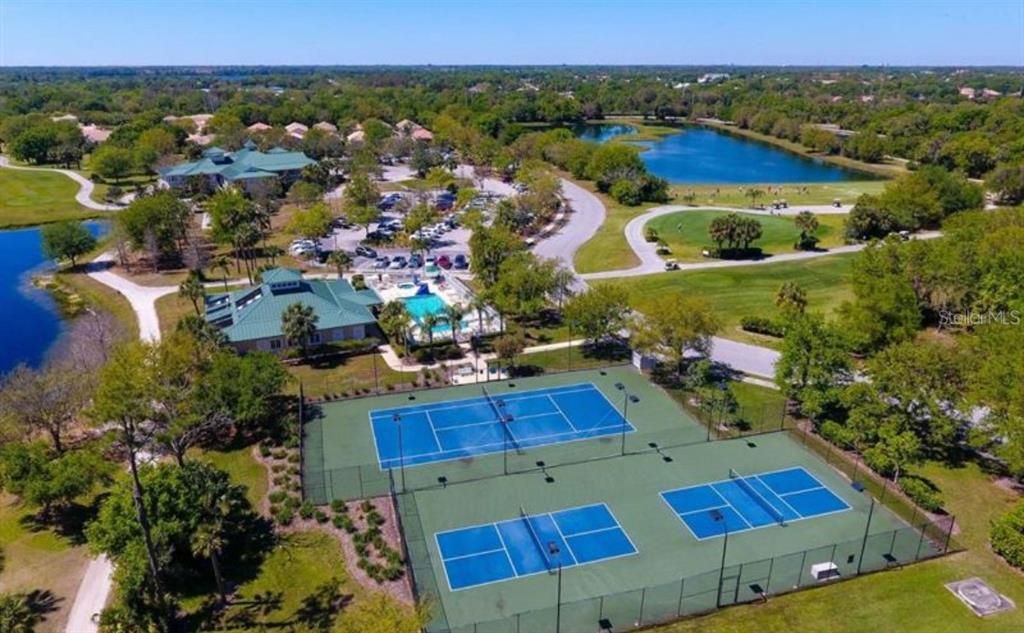 Community Tennis Court and Pickleball Courts