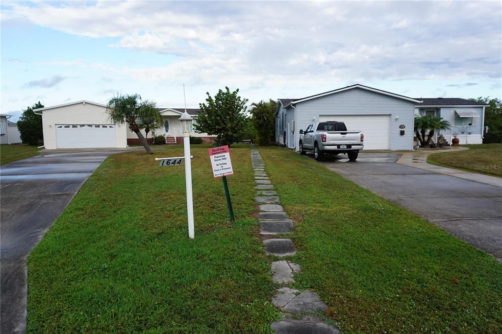 Walkway to boat dock on Ibis Ct