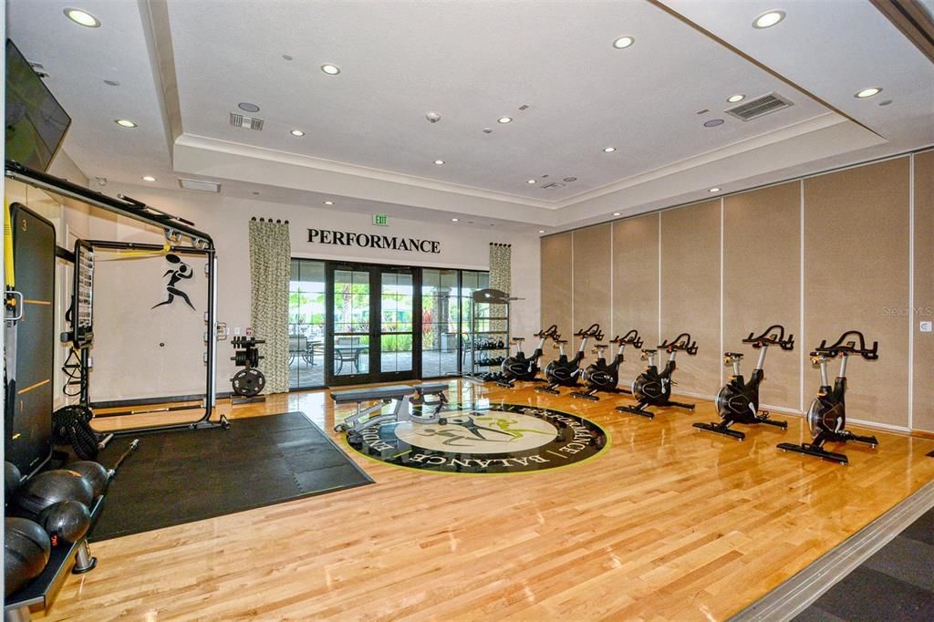 Main fitness area