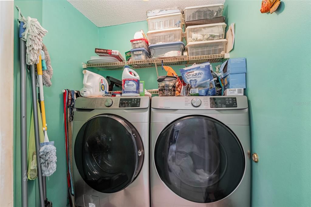 Laundry room inside