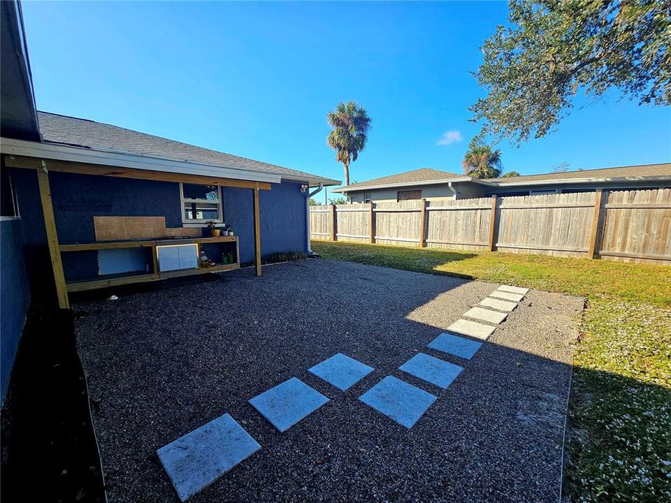 Future Outdoor Kitchen Area