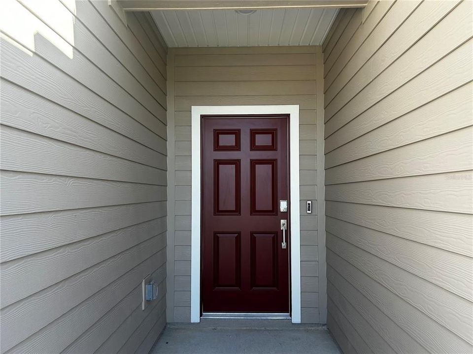 Outside Front Door Entrance