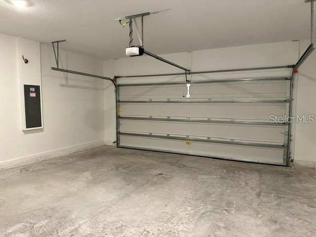 Inside Attached Garage