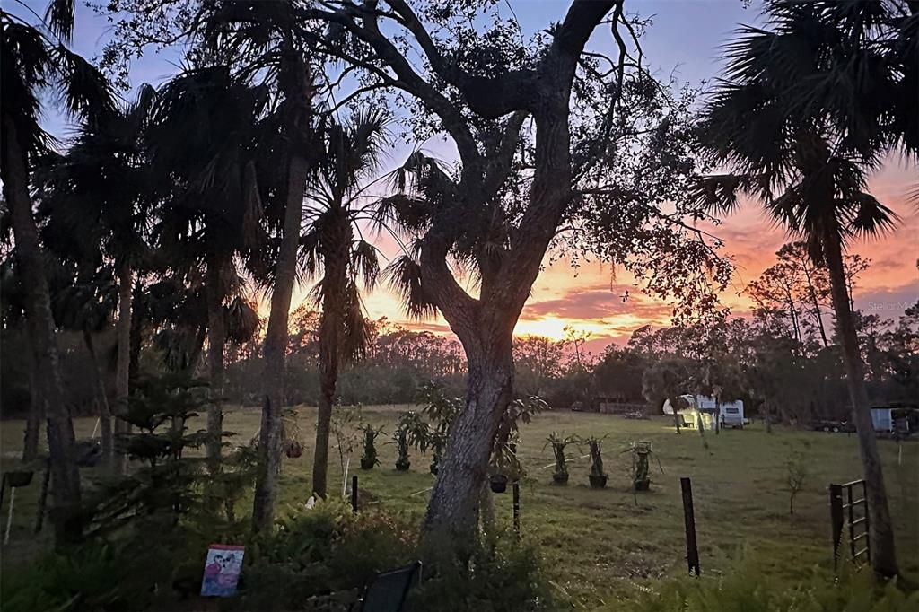 Sunset View from Lanai