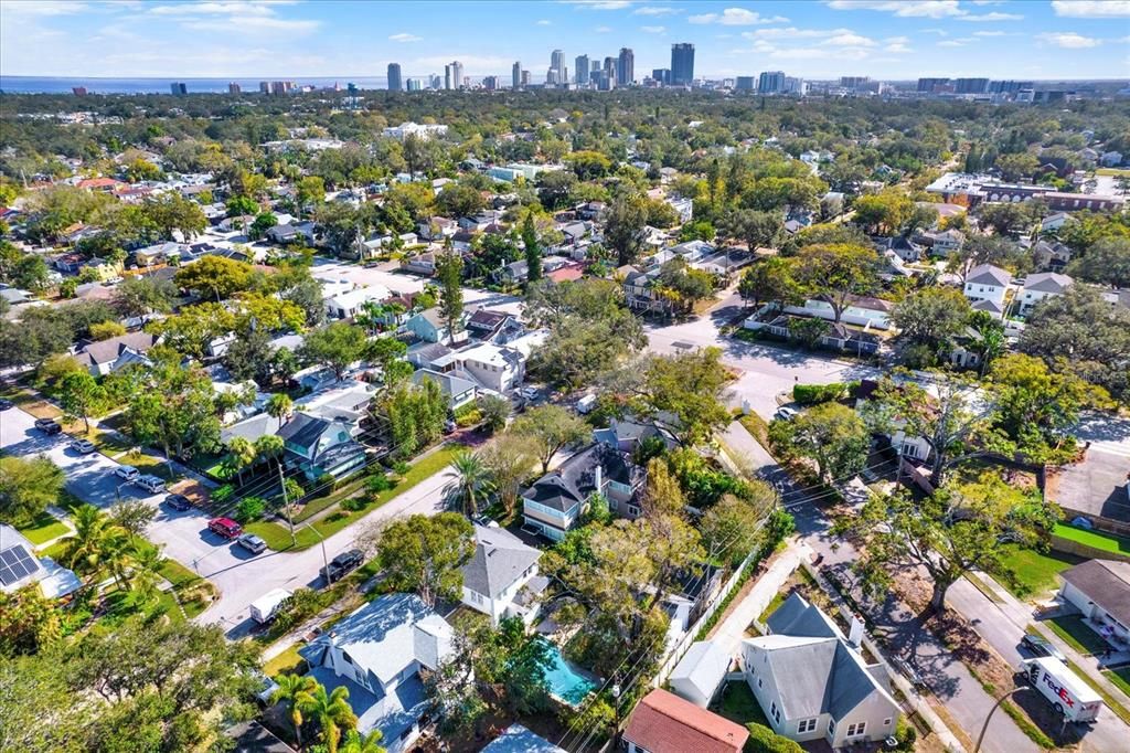 Proximity to downtown St. Pete