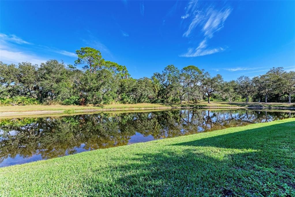 panoramic views of the lake and preserve