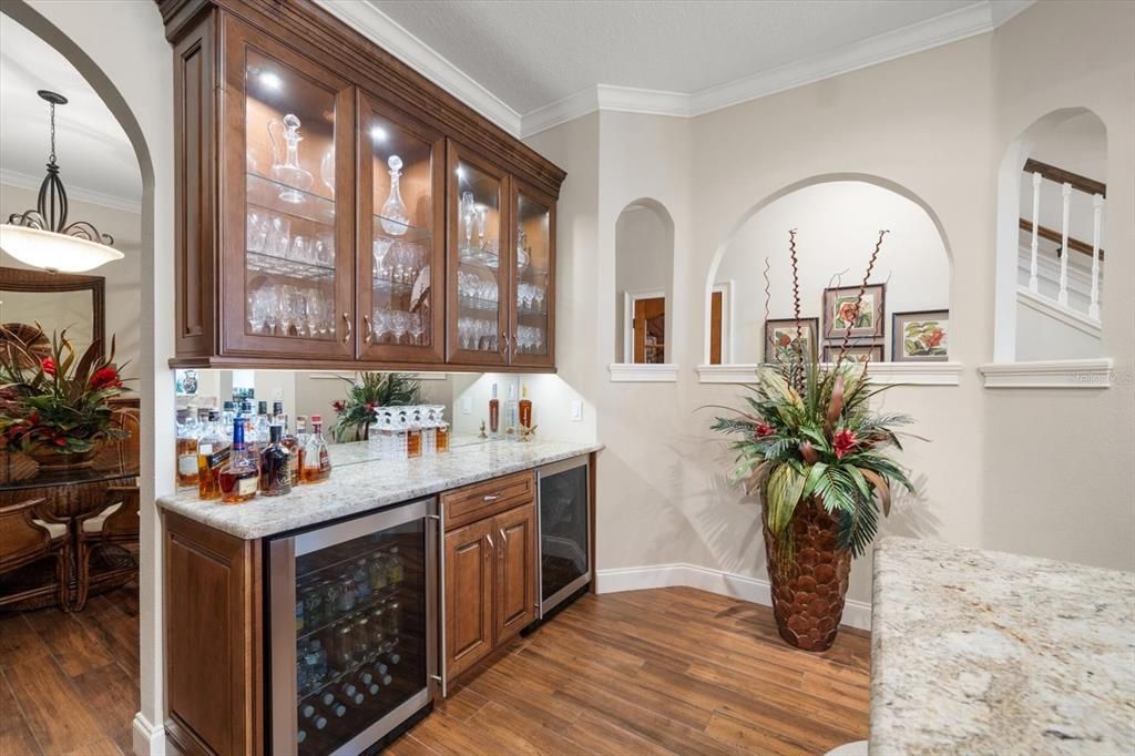 Exceptional Entertaining Beverage Bar