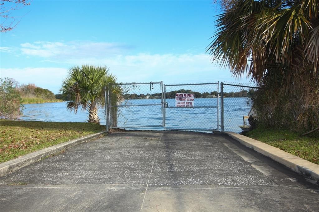 Private Boat Ramp