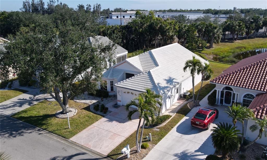 Front aerial of home