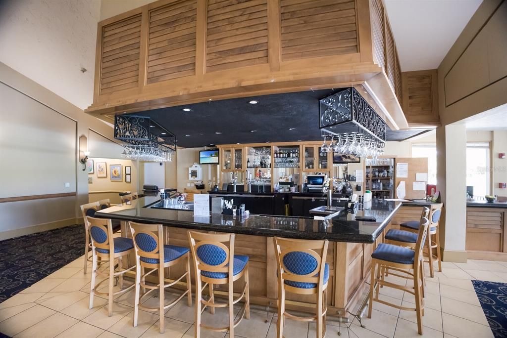 Clubhouse bar