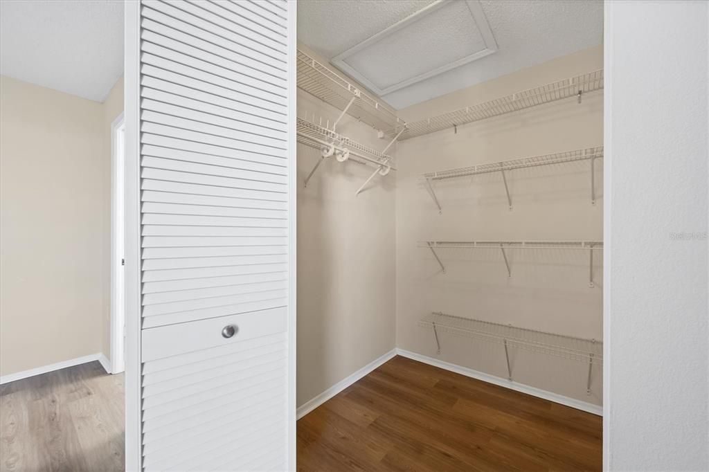 2nd Primary Bedroom Walk-in Closet