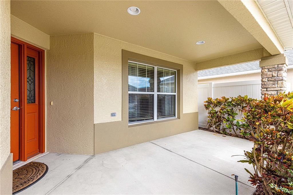 FRONT DOOR & FRONT BEDROOM WINDOW