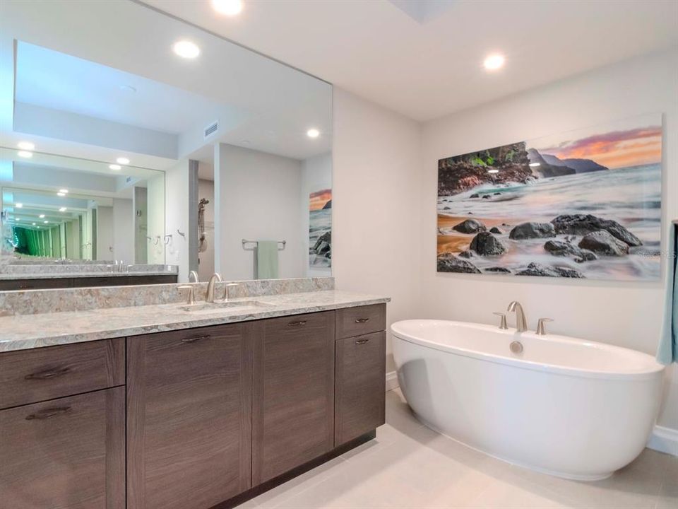 Master bathroom