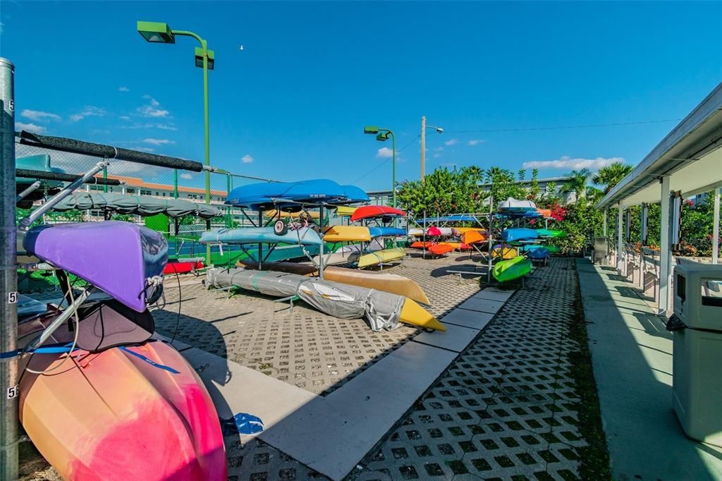 Kayak Storage