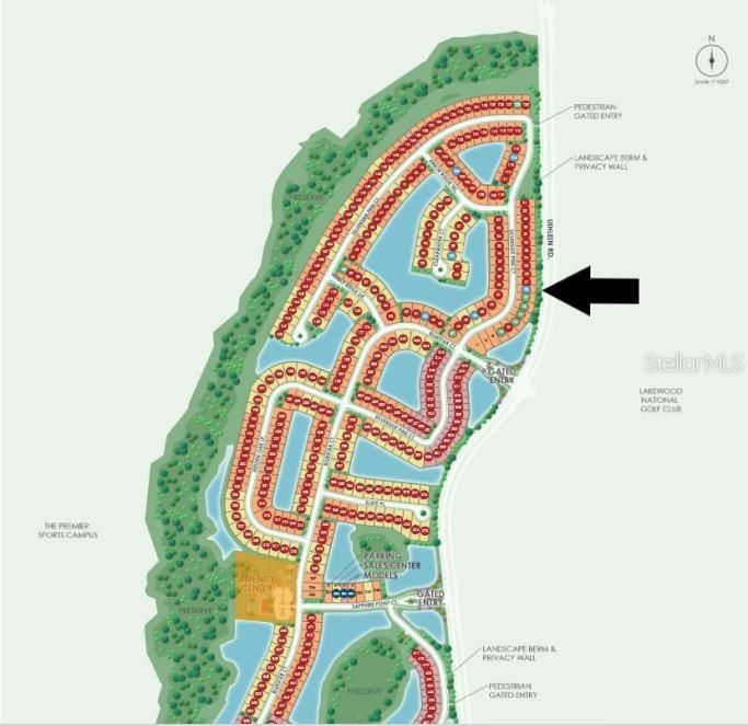 Site map: Lot 20