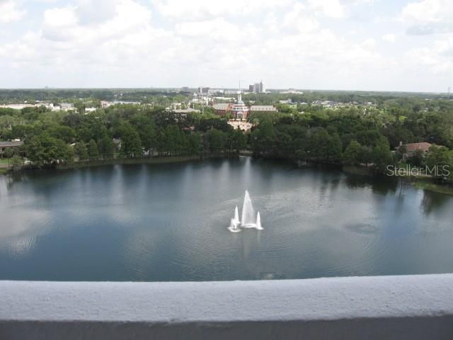 Lake View from Balcony