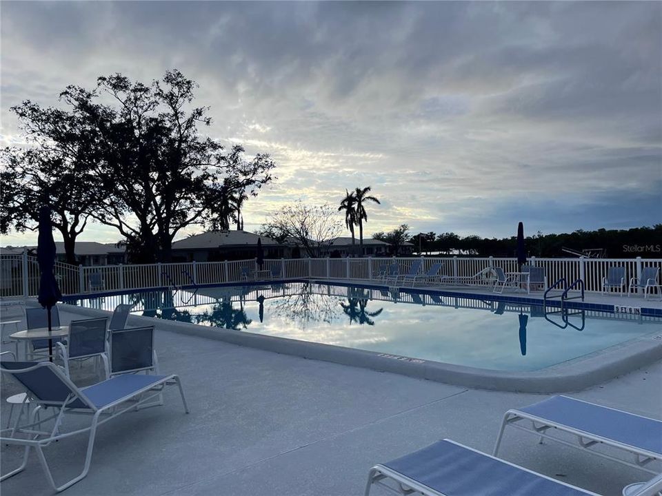 Community heated and cooled Olympic size Pool