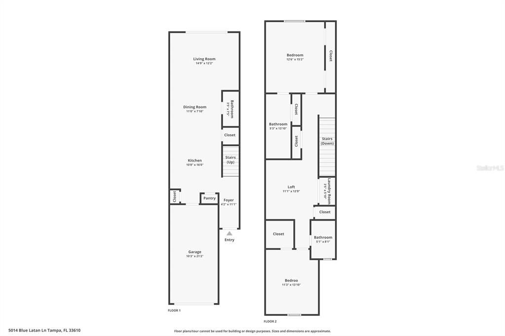 For Sale: $280,000 (2 beds, 2 baths, 1588 Square Feet)