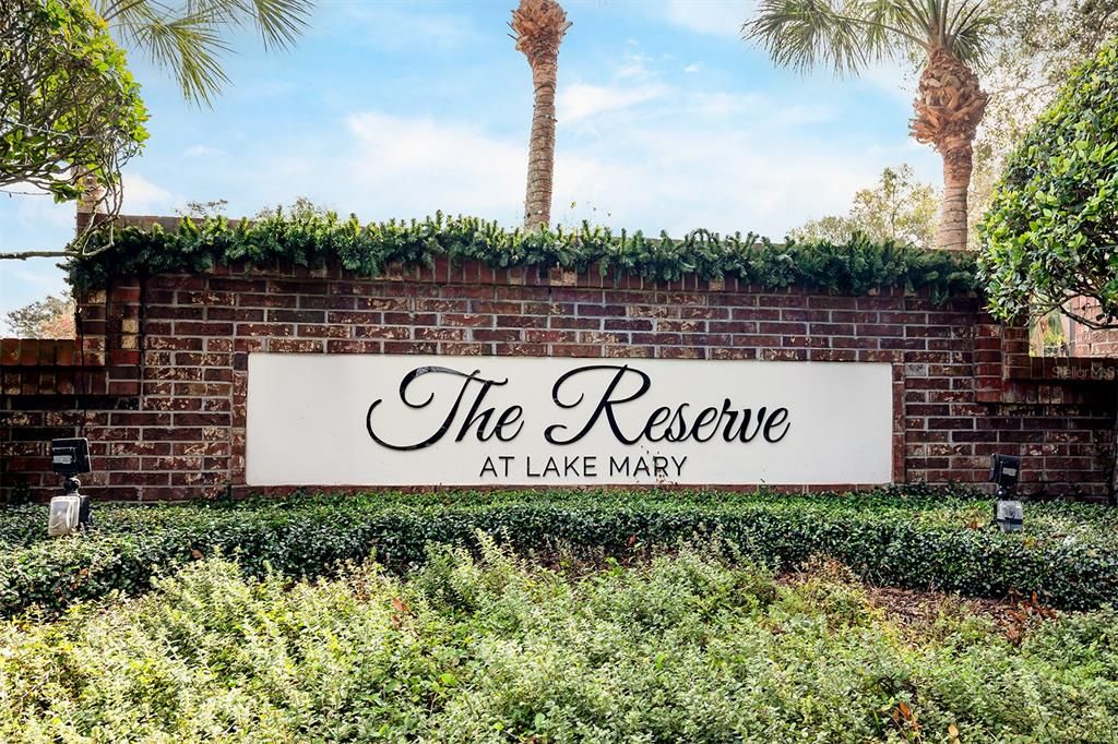 The Reserve Community