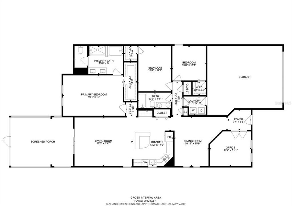 Floor plan-buyer to confirm all measurements