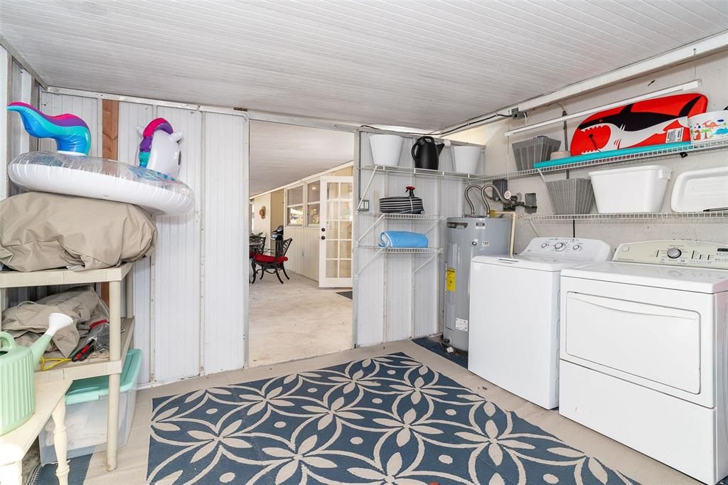 Shared Laundry Room for Both Homes