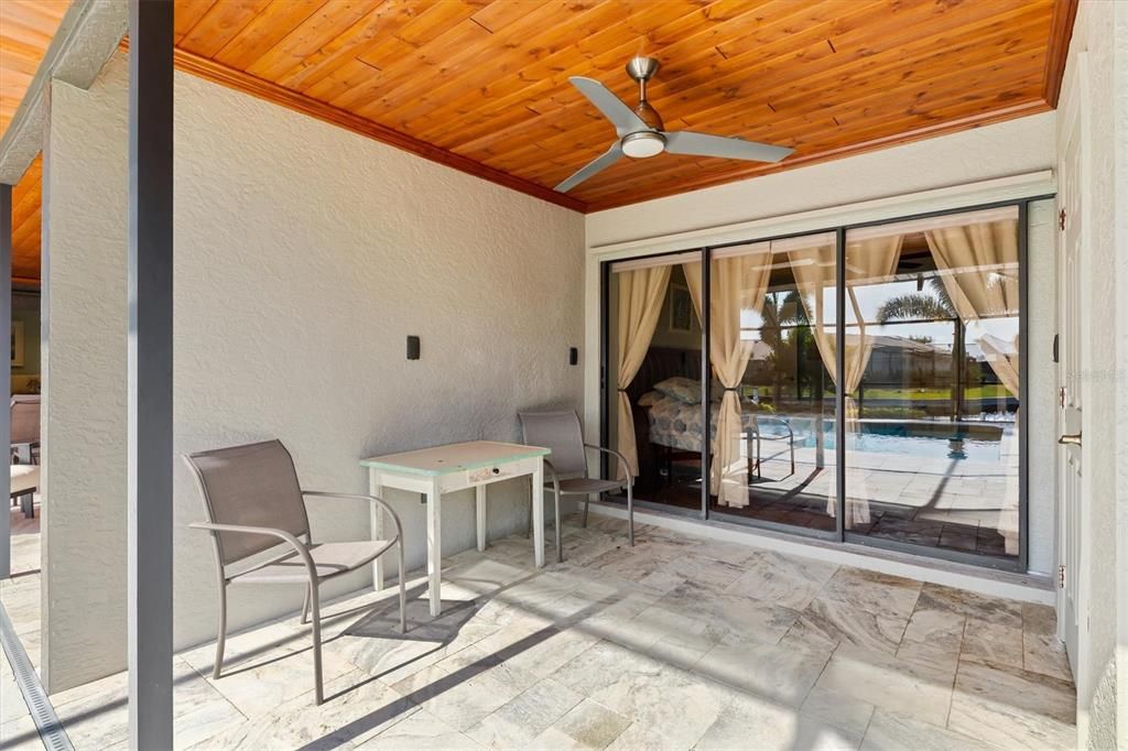 Private Lanai Space from Primary Bedroom