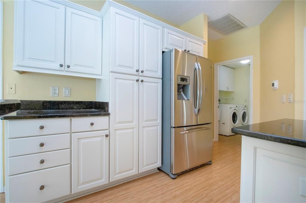 Pantry and lots of cabinets for storage