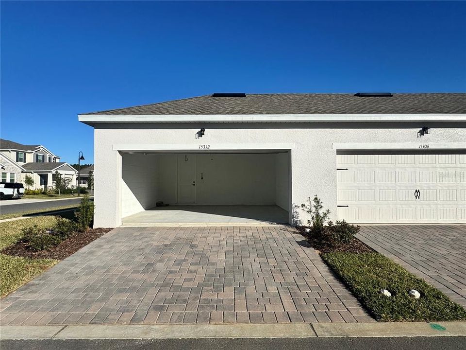 Garage and Driveway