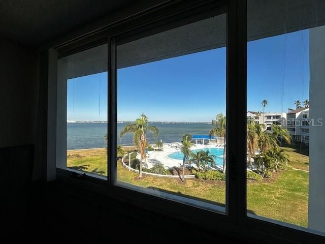 VIEW OF BOCA CIEGA BAY FROM PRIMARY BEDROOM