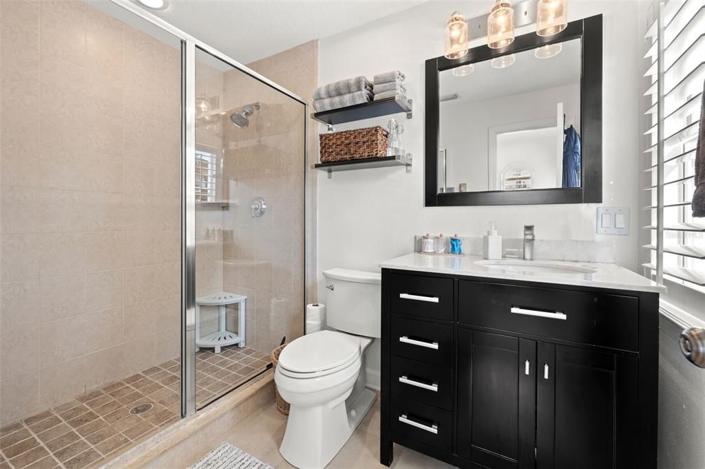 Primary Ensuite Bathroom with Walk in Shower