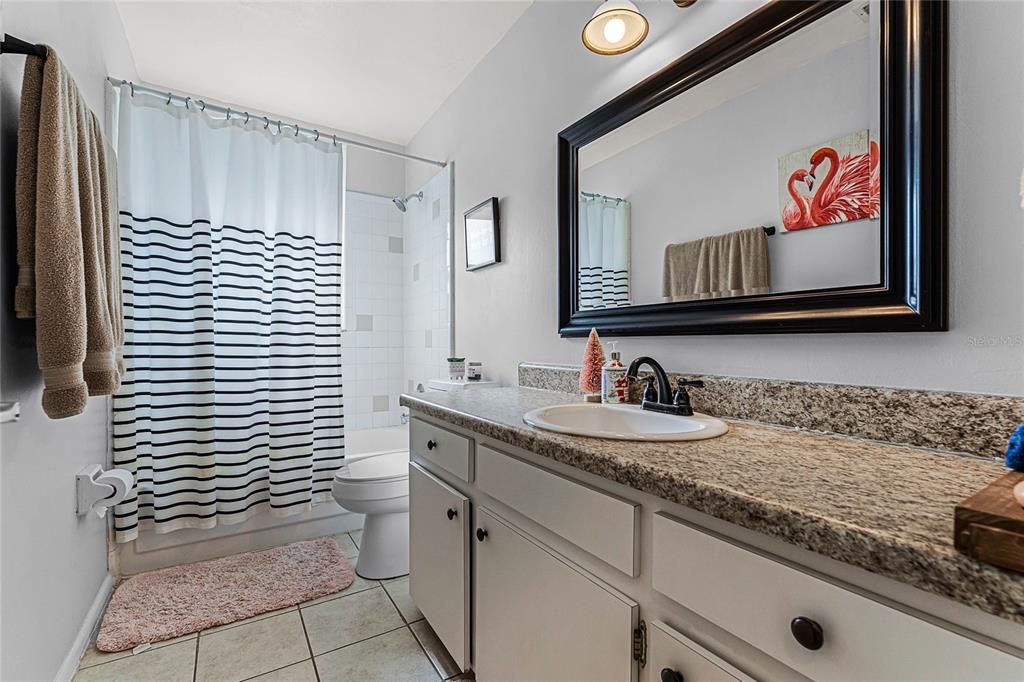 2nd Bath - Tub and Shower Combo