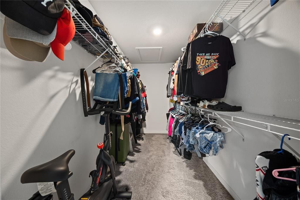 Master Walk-In Closet